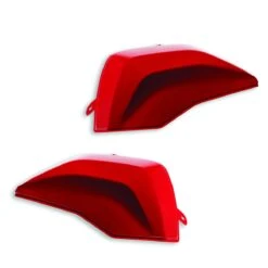 Ducati Cover Set For Rigid Side Panniers Red