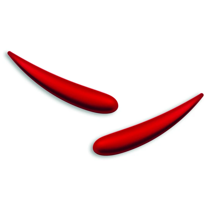 Ducati Panigale V4 Red Covers For Winglet Removal 3 Ducati Panigale V4 Red Covers For Winglet Removal