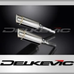 DUCATI MONSTER 620-695-800 02-08 200mm ROUND STAINLESS SILENCER EXHAUST KIT