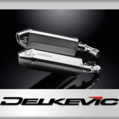 DUCATI MONSTER 696 2008-2014 320mm TRI STAINLESS BSAU SILENCER EXHAUST KIT