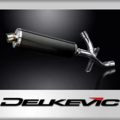 DUCATI MULTISTRADA 1200 2016-2018 DECAT 450mm OVAL CARBON BSAU EXHAUST KIT