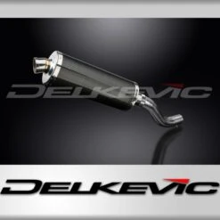 DUCATI SCRAMBLER FULL THROTTLE 2015-2016 350mm OVAL CARBON BSAU EXHAUST KIT