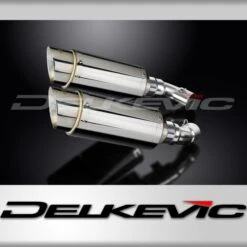 DUCATI MONSTER 796 2011-2014 200mm ROUND STAINLESS SILENCER EXHAUST KIT