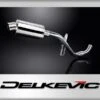 DUCATI MULTISTRADA 1200S 1260S 2015- TOURING 225mm OVAL STAINLESS EXHAUST KIT