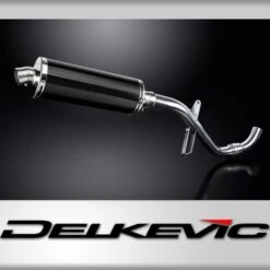 DUCATI MULTISTRADA 1200S 1260S 2015- TOURING 350mm OVAL CARBON EXHAUST KIT